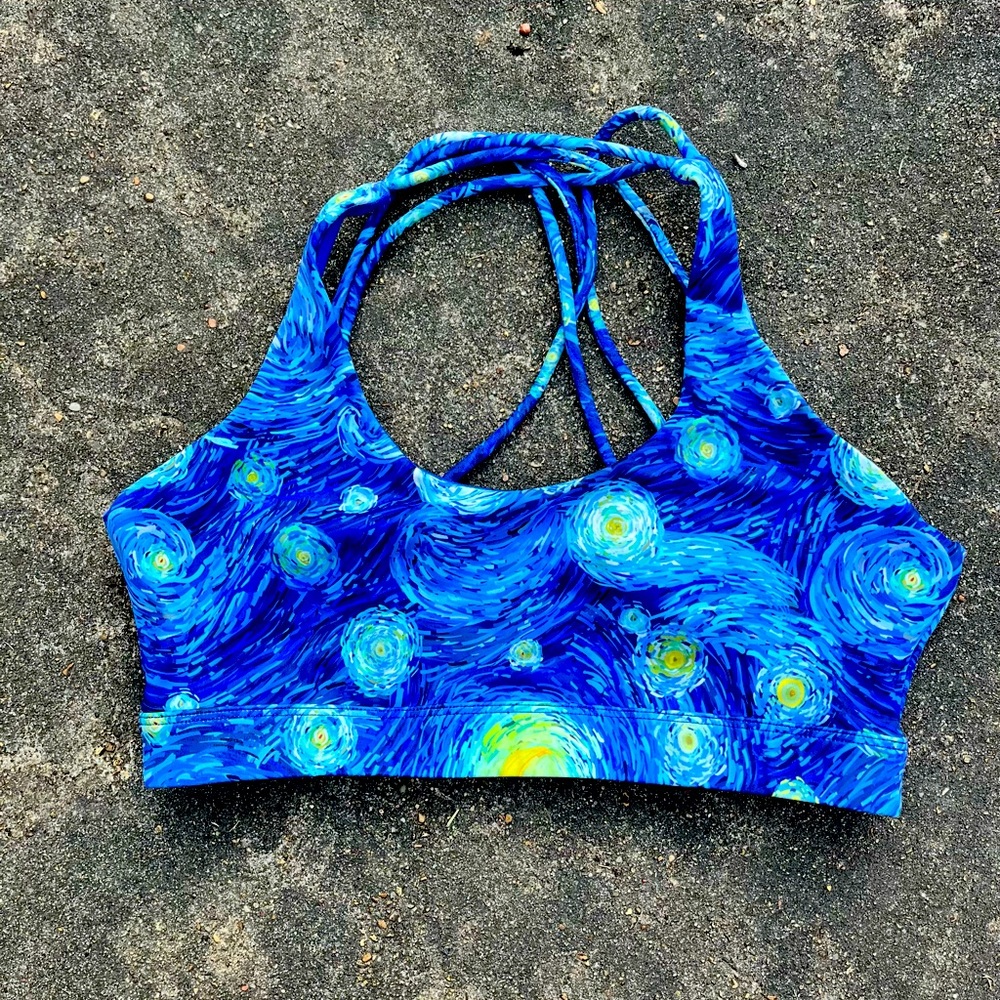 Feed Me Fight Me sports bra